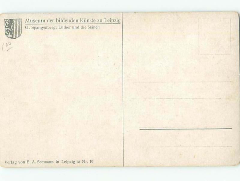 foreign c1910 MAN PLAYS ANTIQUE GUITAR FOR SINGING CHILDREN AC4225