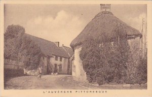 France Auvergne Entree di village de La Foret