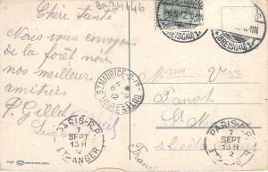 BF34146 hollental schwarzwald germany train   front/back scan