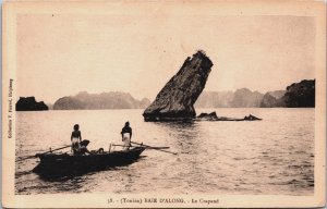 Vietnam Cochinchina Hanoi Tonkin Baie D'Along Le Crapaud Vintage Postcard C062