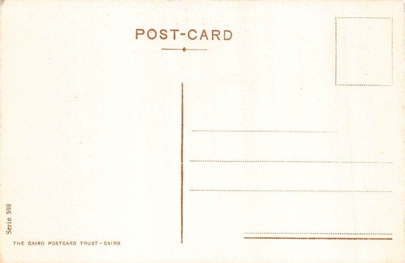 Egypt Alexandria Monument of Mohamed Aly Pacha Carriage vintage postcard