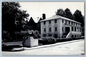 1949 University Sorority House Kappa Gamma Bloomington IN RPPC Photo Postcard