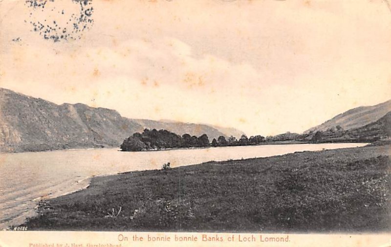 Bonnie Bonnie Bakns of Loch Lomond Scotland, UK 1918 