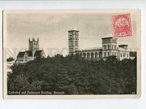 3071089 Cathedral & Parlament Building Bermuda Vintage RPPC