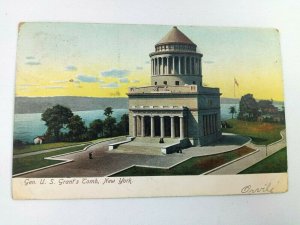 Vintage Postcard 1907 General US Grant's Tomb NY New York Posted