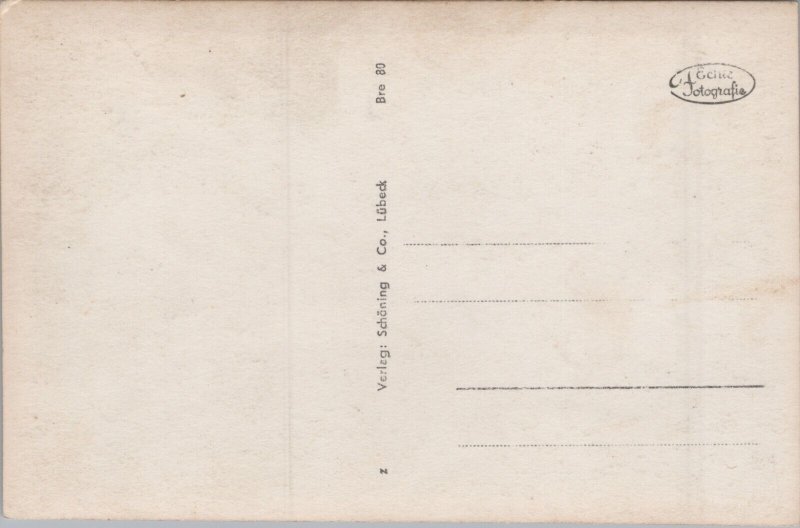 Germany Bremen mit Kaiserbrücke Vintage RPPC C280