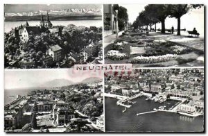 Old Postcard Neuchatel Switzerland