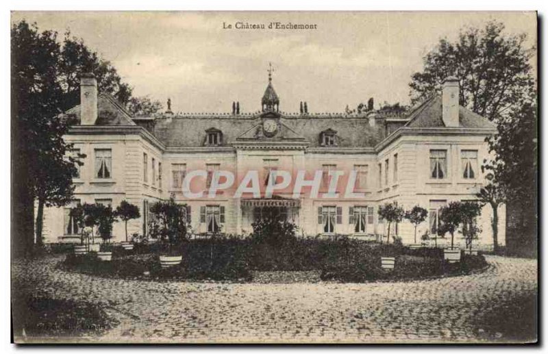 Old Postcard Chateau d'Enchemont