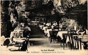 CPA PADIRAC-Restaurant de la Terrasse (261728)