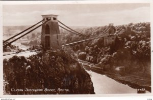 RP: CLIFTON Suspension Bridge , UK , 1930s