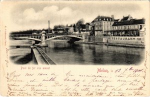 CPA Melun Pont de fer (1310356)