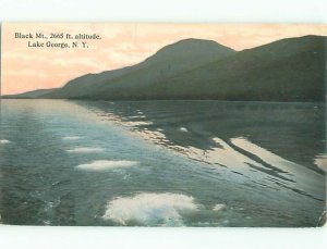 Divided-back LAKE SCENE Adirondacks - Lake George New York NY AE5082