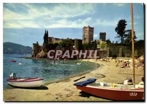 Modern Postcard The French Riviera French Riviera La Napoule Beach Le Chateau