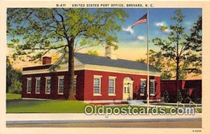 United States Post Office Brevard, NC, USA Unused 