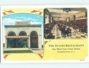 Pre-1952 RESTAURANT SCENE Washington DC G8577