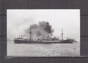 BLUE FUNNEL LINE  PRIAM  Ship, 1904 ppc., REPRINT