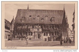 QUEDLINBERG (Saxony-Anhalt), Germany, 1910-1920s; Rathaus