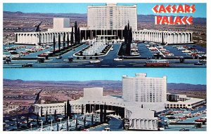 Caesars Palace Las Vegas Nevada Panoramic View Vintage Hotel Postcard