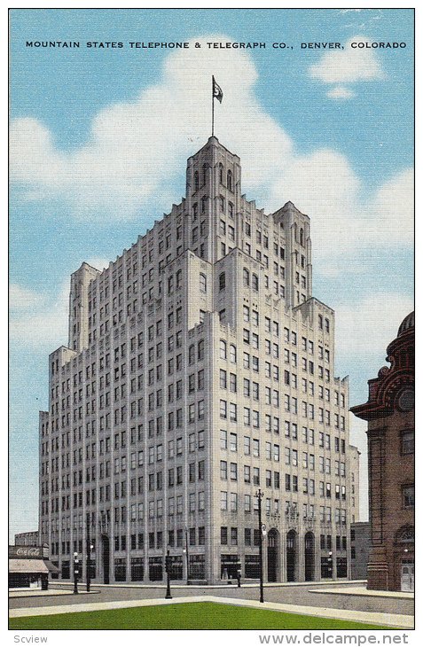 Mountain States Telephone & Telegraph Co., DENVER, Colorado, 1930-1940s