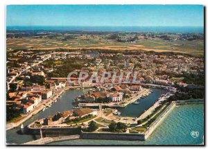 Modern Postcard Ile de Re (Ch Ms. Saint Marti Re General view of Port