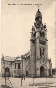 CPA ÉPERNAY Église St-PIERRE et St-PAUL (125927)