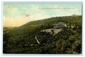 1910 Hazleton Country Club House, Hazleton, Pennsylvania PA Antique Postcard 
