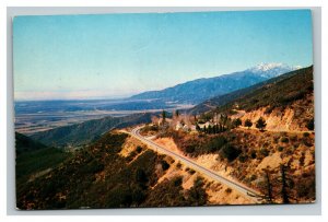 Vintage 1954 Postcard Panorama Point Rim O' The World San Bernardino California
