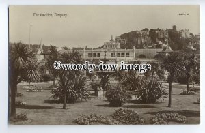 tp9112 - Devon - The Pavilion, Gardens and Fountain, at Torquay - postcard