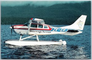 Cresna U206G Stationair 6 II ZK-EKJ Wterwings Airways at Te Anau Postcard