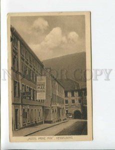 3173650 GERMANY HEIDELBERG Hotel Prinz Max Vintage postcard