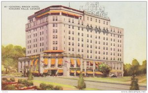 NIAGARA FALLS, Ontario, Canada, 1940-1960´s; General Brock Hotel