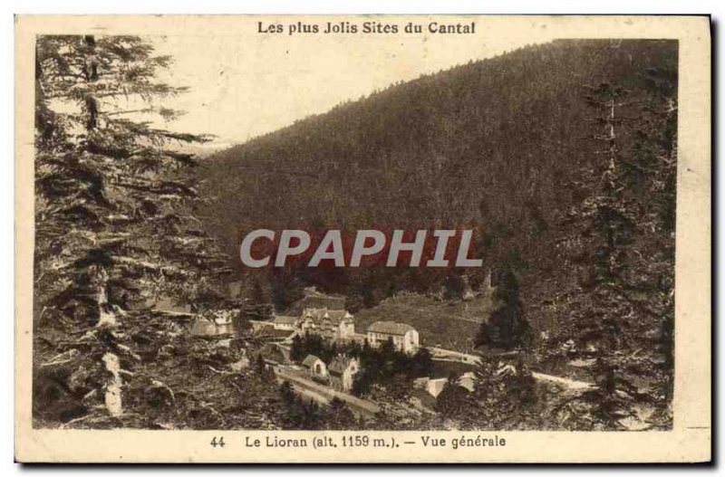 Old Postcard Le Lioran Vue Generale