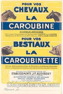 Advertising Caroubine Unused 