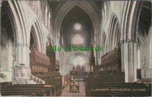 Wales Postcard - Interior of Llandaff Cathedral RS25947