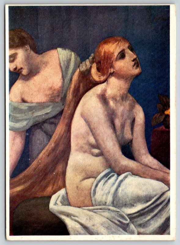 Paris  Louvre Museum  Pierre Puvis De Chavannes  Postcard