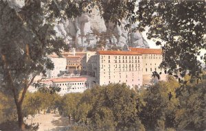 Vista del Monestir I Hostatges Montserrat Spain Unused 