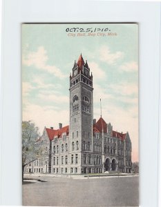 Postcard City Hall, Bay City, Michigan