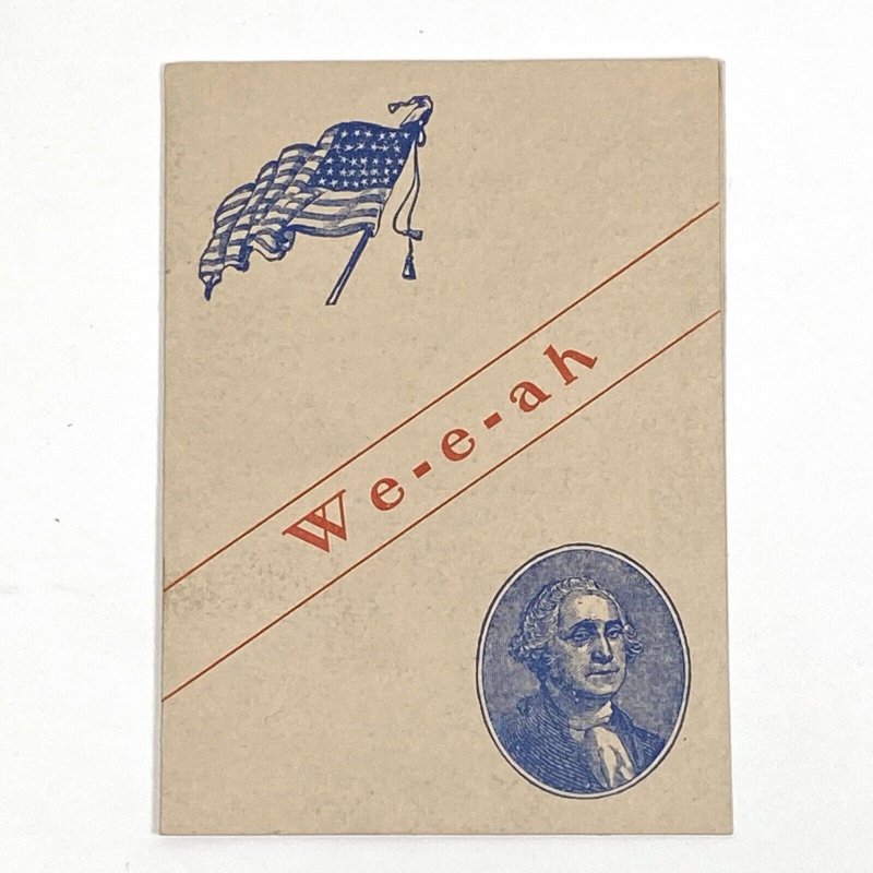 We-e-ah Club Detroit Michican • 1909 Invitation • Diamond Temple on Grand  River