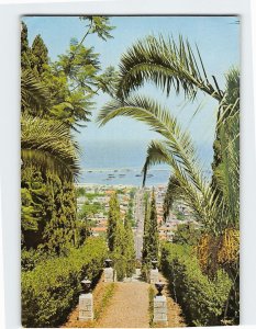 Postcard Carmel Avenue Haifa Israel