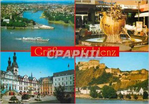 Modern Postcard Koblenz am Rhein und Mosel