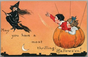 HALLOWEEN TUCK'S SERIES 188 ANTIQUE POSTCARD