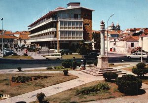 Vintage Postcard Hotel Baia Hotel Monument Grounds Cascais Portugal