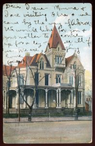 h1304 - YOUNGSTOWN Ohio Postcard 1910s Mc Millan Public Library