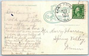 GALESBURG, Illinois IL   ALUMNI HALL of KNOX COLLEGE 1912   Postcard