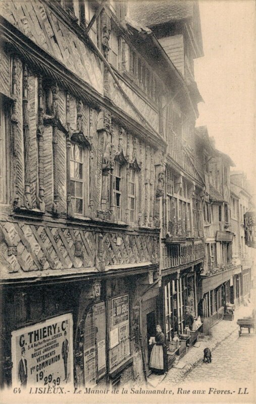 France Lisieux Le Manoir de la Salamandre Rue aux Fèvres 03.31