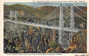 Lot 33 usa suspension bridge over the royal gorge canon city colorado