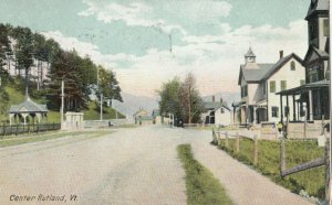 RUTLAND, Vermont, 1908; Street