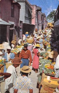 Vegetable Market Bridgetown Barbados West Indies Unused 