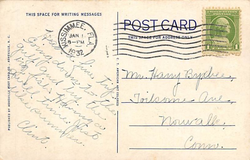 Large Orange Grove Florida, USA Fruit Assorted 1932 