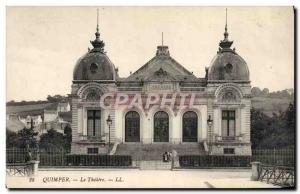 Postcard Old Theater Quimper